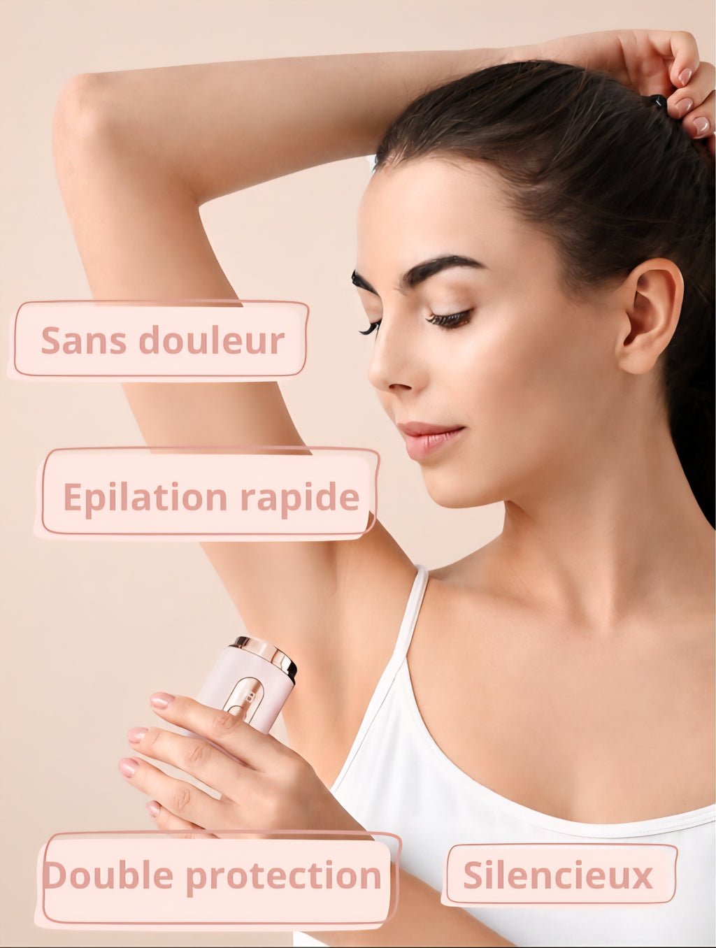 Rasoir MyBeauty portable