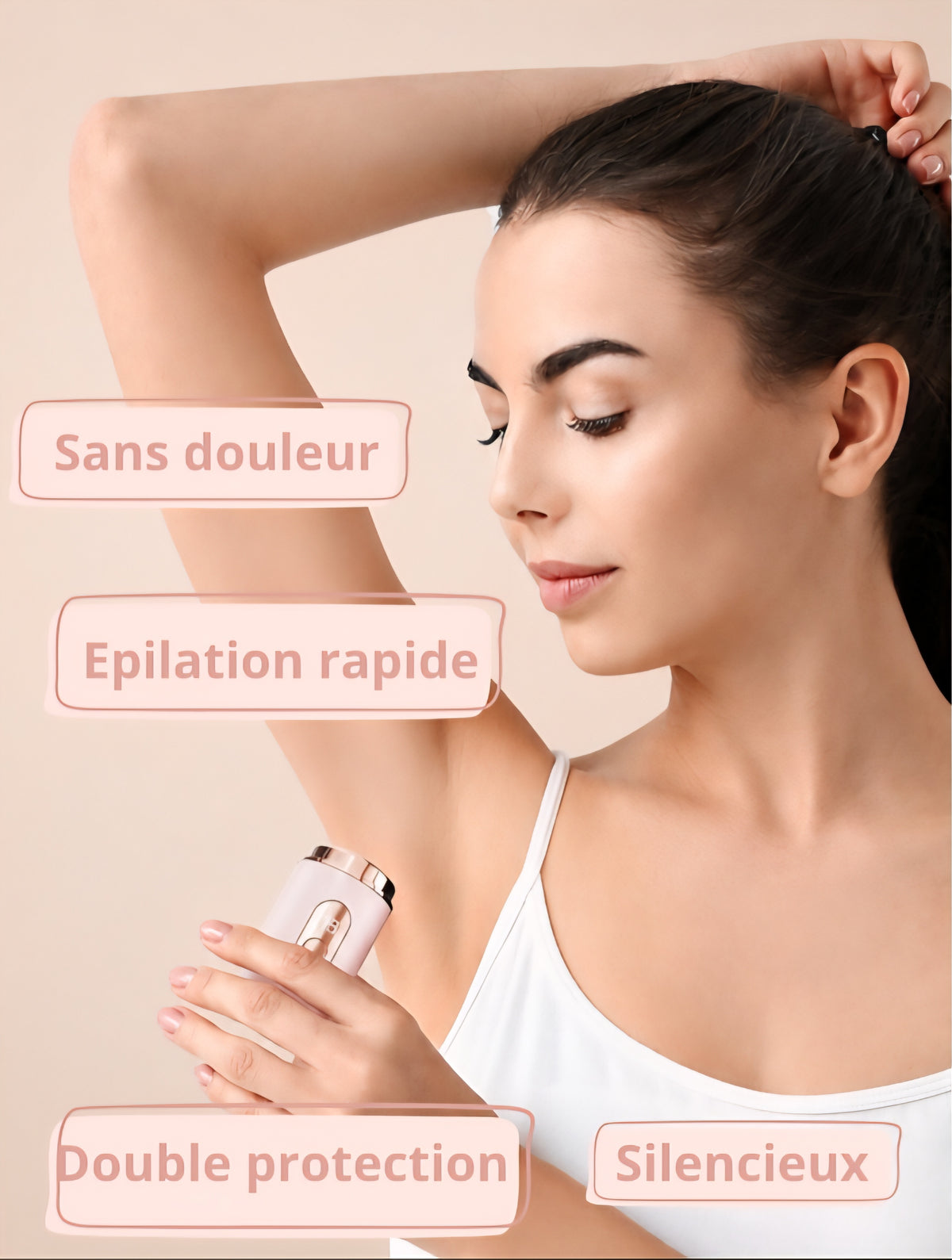 Rasoir MyBeauty portable