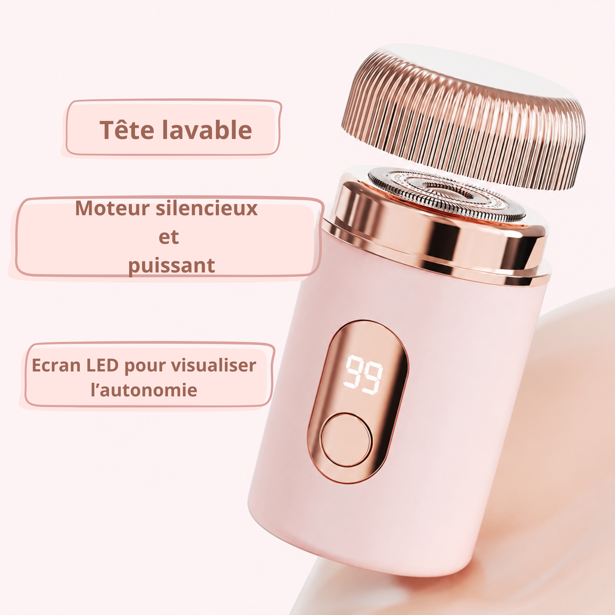 Rasoir MyBeauty portable